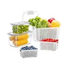 Fresh Food Storage Containers (3-Pack)