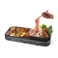 2-in-1 Steamboat and BBQ Grill
