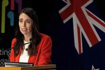 CIK JACINDA ARDERN: Perdana Menteri New Zealand ini berkata beliau melakukan lawatan ke Singapura dan Jepun untuk berhubung semula dengan dua rakan kongsi ekonomi dan keselamatan Indo-Pasifik terdekat negaranya. - Foto AFP