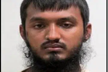 Lelaki warga Bangladesh berusia 26 tahun, Ahmed Faysal, yang ditangkap di bawah Akta Keselamatan Dalam Negeri (ISA) pada 2 November lalu. - Foto MHA