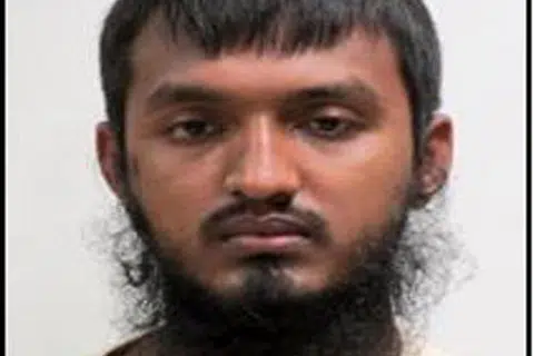 Lelaki warga Bangladesh berusia 26 tahun, Ahmed Faysal, yang ditangkap di bawah Akta Keselamatan Dalam Negeri (ISA) pada 2 November lalu. - Foto MHA