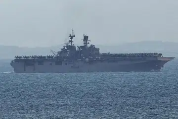 USS Tripoli, Mindef,  Singapura, MoU 1990, Selat Singapura, Logistik Tentera AS, USS Tulsa, USS Santa Barbara, Sembawang Naval Base, Keselamatan Maritim.