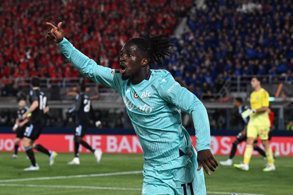 Jonathan Rowe menjaringkan gol tunggal  pada minit ke-90 bagi Bologna pada suku akhir pertama Liga Europa di Stadio Renato Dall’Ara, Bologna. Villa tewaskan Bologna 3-1. 