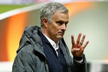 JOSE MOURINHO: Pengurus Manchester United ini didakwa tidak mengisytiharkan pendapatannya yang mencecah 3.3 juta euro ($5.1 juta) semasa memimpin Real Madrid antara 2010 dengan 2013. - Foto AFP