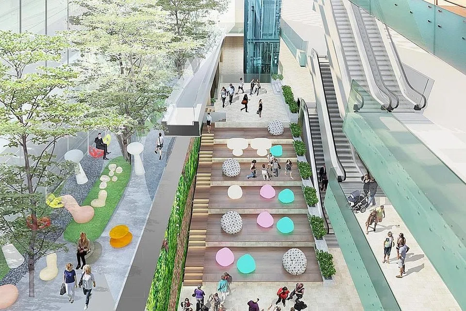 TEMPAT 'JALAN-JALAN' DAN 'CARI MAKAN': Lapangan Terbang Changi juga popular dalam kalangan masyarakat Singapura untuk 'jalan-jalan' dan 'cari makan' kerana keunikannya. - Foto CHANGI AIRPORT GROUP