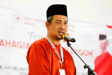 Ketua Badan Pimpinan Negeri (BPN) Parti Pribumi Bersatu Malaysia (Bersatu) Johor, Datuk Dr Sahruddin Jamal.
