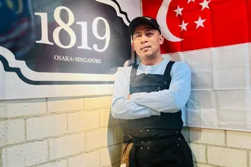 Pemilik 1819 Osaka, Cef Andri Jamil, yang juga terkenal dengan 1819 Aliwal di Singapura.