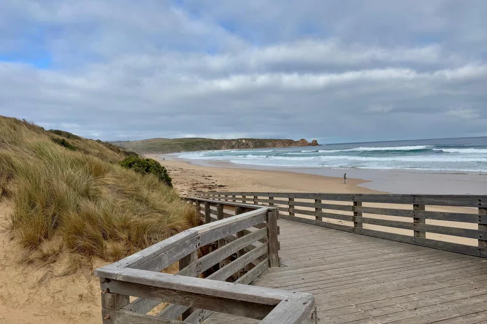 Pantai Cape Woolamai.