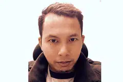 HARDI JANI: Pengurus pasukan Bishan Barx, kelab yang beraksi dalam divisyen satu Liga Bola Sepak Nasional (NFL). - Foto ihsan HARDI JANI