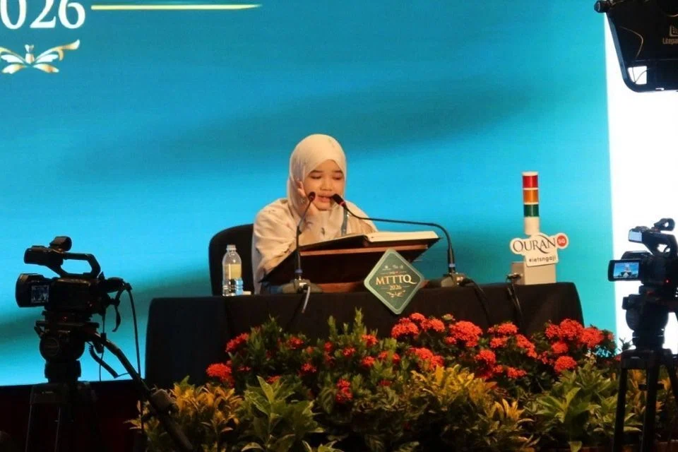 Bagi Ustazah Aliah Husna Khamsani, peluang bertanding bersama adik-beradiknya merupakan pengalaman yang menyeronokkan kerana mereka dapat saling memberi semangat.