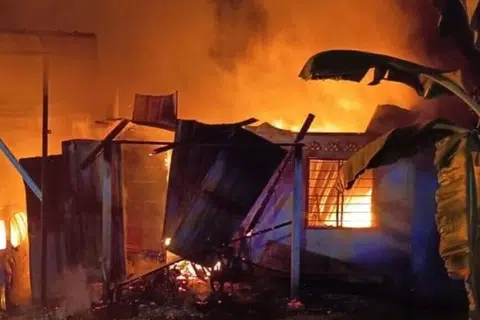 5 sekeluarga maut, kebakaran, Pahang