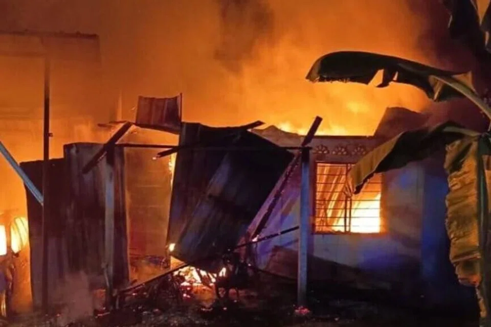 5 sekeluarga maut, kebakaran, Pahang