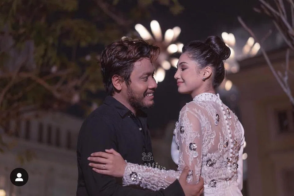 Atikah Suhaime dan Awi Rafael sepatutnya bernikah hari ini tetapi majlis itu dibatalkan beberapa hari lalu. 