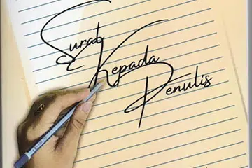 Kulit buku, ‘Surat Kepada Penulis’, oleh Sharifah Mohamed.  