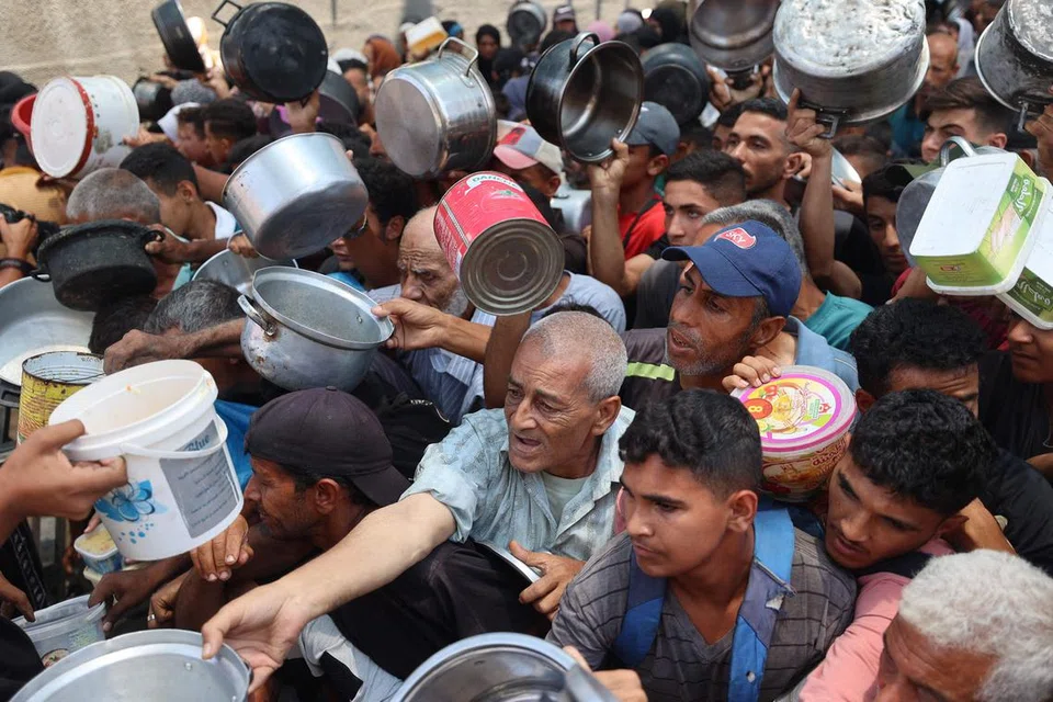 Nuseirat, Jaluran Gaza, bantuan makanan 