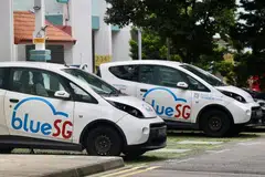 BlueSG, kereta elektrik, henti operasi sementara