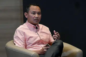 Mayor Majlis Pembangunan Masyarakat (CDC) South East, Encik Mohd Fahmi Aliman. - Foto BM oleh KHALID BABA 