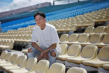 LAGU ASLI: Diberi peluang untuk menampilkan lagu asli 'Breathing City' dalam persembahannya di NDP tahun ini, Sezairi melahirkan perasaan ghairah dan terharu dapat melakukan persembahan yang besar untuk negaranya sekali lagi. - Foto BH oleh GAVIN FOO