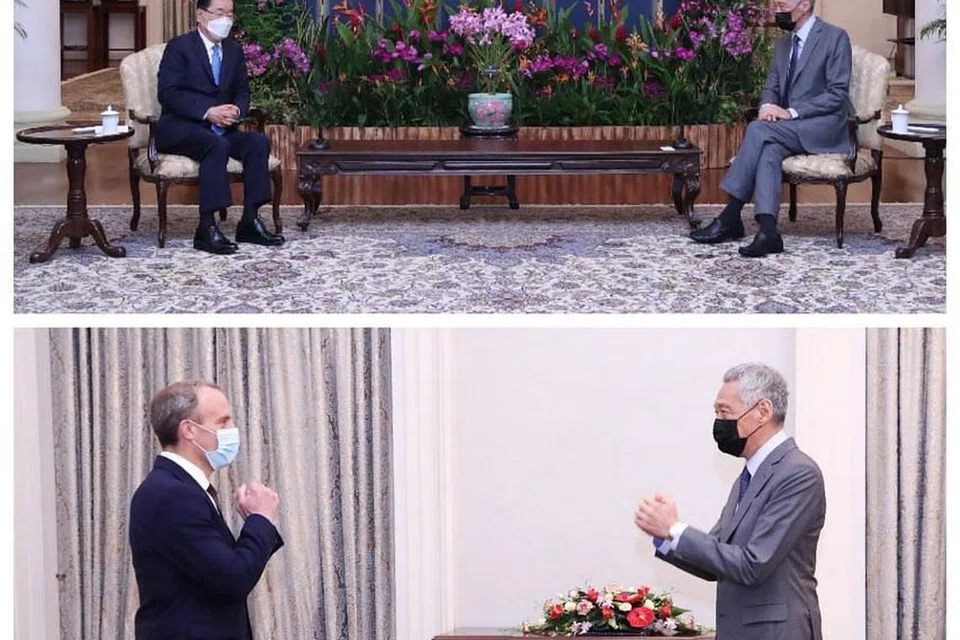 Foto MCI oleh BETTY CHUA di laman Facebook PM LEE HSIEN LOONG