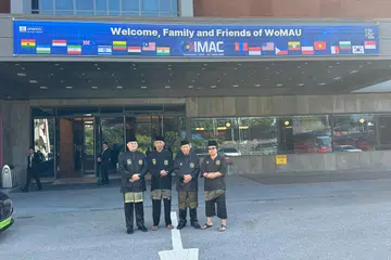 Empat wakil dari Persatuan Silat Seni Gayong Naga Bura Singapura telah mewakili Singapura di Mesyuarat Agung Tahunan World Martial Art Union yang berlangsung dari 9 hingga 11 September di Korea Selatan. Dalam gambar dari kanan ialah setiausaha persatuan, Dr Saiful Nizam Subari; guru silat, Encik Mohammad Saleh Husain; presiden persatuan, Encik Abdullah Hussain dan bendahari persatuan, ⁠Encik Mohammad Sufyan Samhudin.