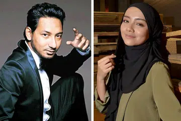 SIBUK URUS KERJAYA: Pelakon dan pengacara popular, Mira Filzah (kanan) akui selesa berkawan rapat dengan pelawak Zizan Razak namun menafikan khabar angin mereka sedang membuat persiapan perkahwinan. - Foto MY NEWSHUB, fail