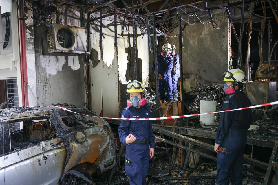 Seramai enam orang dewasa berumur antara 23 dengan 55 tahun, dan 16 kanak-kanak, berumur antara enam dengan 10 tahun, terjejas dalam kebakaran di 278 River Valley Road pada 8 April.