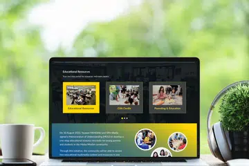GEDUNG ILMU: Portal sehenti Rakan ilmu hasil usaha sama Berita Harian dan Yayasan Mendaki ini bertujuan menyediakan keperluan pembelajaran bagi keluarga Melayu/Islam. Ia disediakan dalam dwibahasa, Melayu dan Inggeris, dan boleh diakses menerusi pautan 'Raikan Ilmu' di laman web www.BeritaHarian.sg. - Foto BH