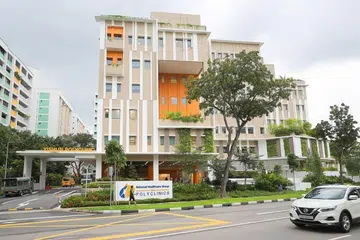 DIBUKA RASMI: Poliklinik Yishun yang dibangunkan semula di Yishun Avenue 9 telah dibuka kepada orang ramai sejak Julai.