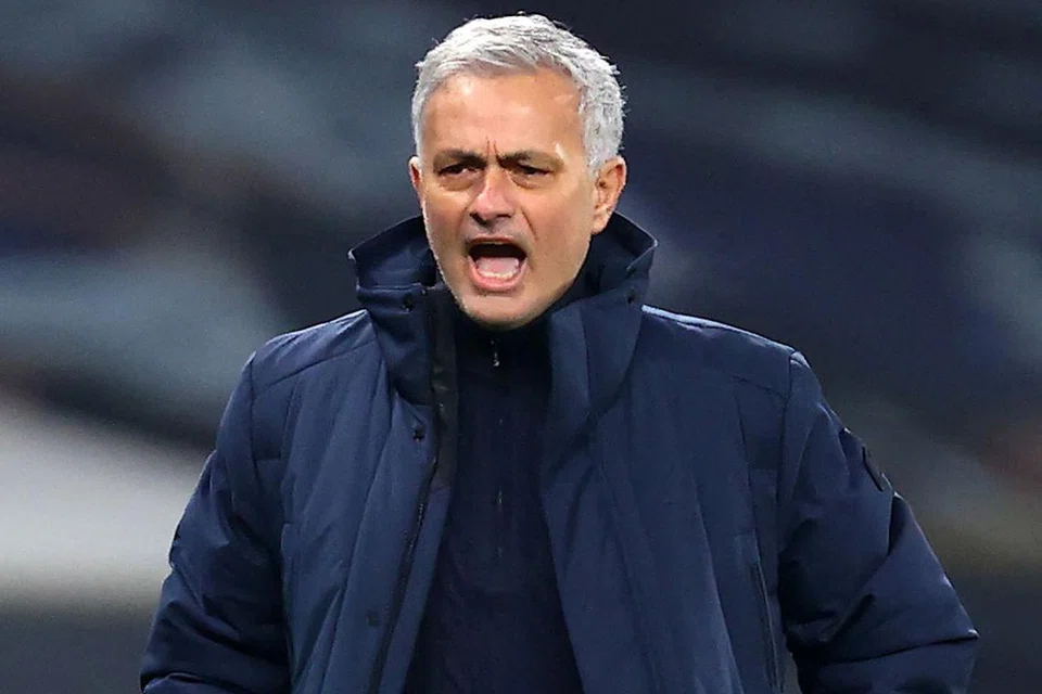 Jose Mourinho, Pengurus Spurs. - Foto AFP