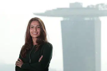 PEGUAM DISEGANI: Cik Kohe pernah dinamakan sebagai antara 40 karyawan guaman bawah usia 40 tahun yang cemerlang di Asia oleh penerbitan guaman terkemuka, 'Asian Legal Business'. Foto ini diambil tahun lalu. - Foto fail