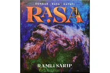 ALBUM IBARAT 'HILANG GELAP, TERBIT TERANG': Menurut Ramli, lagu-lagu yang dimuatkan dalam 'Rasa' penuh dengan metafora dan makna yang bersesuaian dengan jiwa peminatnya. Gambar kiri ialah foto album 'Rasa'. - Foto-Foto ihsan RAMLI SARIP