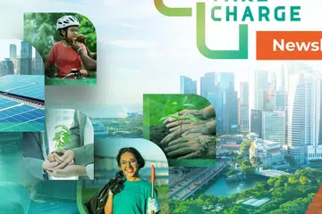 AMALAN MESRA ALAM: Risalah #TakeCharge akan membantu syarikat menerap amalan hijau dalam perniagaan mereka.  