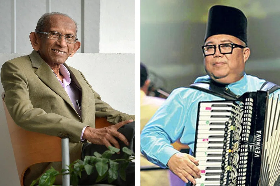 CURAH PENGALAMAN: Yusnor Ef (kiri) dan Pak Ngah akan menyampaikan pengetahuan dan pengalaman mereka dalam 'Malam Dondang Sayang' pada 21 Oktober ini. - Foto-foto THE STRAITS TIMES, HARIAN METRO