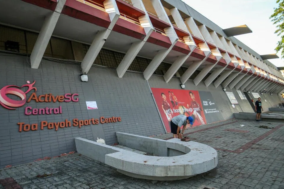 DIBAWA KE KEJIRANAN: Pusat Sukan Toa Payoh ActiveSG antara lima lokasi bagi Pesta Kejiranan GetActive! Singapura sempena sambutan ulang tahun ke-58 Singapura.