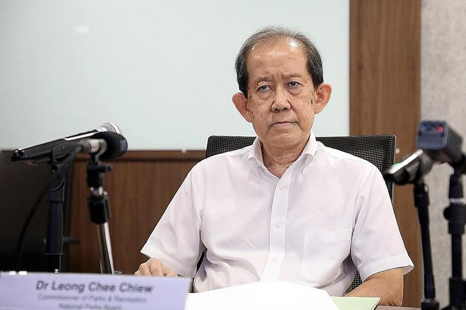 Pesuruhjaya Taman dan Rekreasi Lembaga Taman Negara (NParks), Dr Leong Chee Chiew.