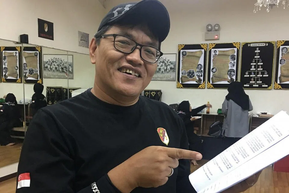 SAHFUDIN MAHFUDZ: Sebagai sutradara drama Jongos, tulisan Nadiputra. - Foto MAHYUNIS MAHFUDZ