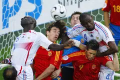 perancis, sepanyol bola sepak, perlawanan bola sepak, rekod pertembungan bola sepak