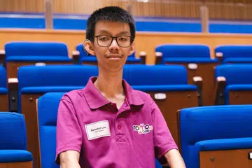 BERHARAp: Encik Benedict Lim, 23 tahun, antara pemohon geran pengajian di bawah usaha TomoWork. 