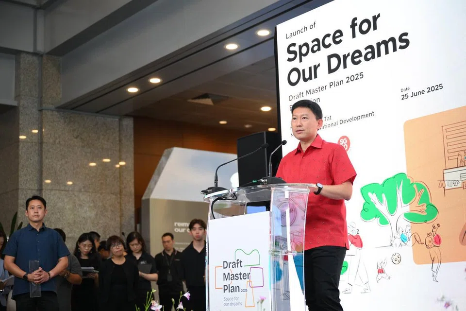 Pelan Induk URA, kawasan perumahan baru, Chee Hong Tat