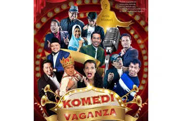 ADA MUTU TAU!: Penyelaras projek, Husin Saaban, berkata pementasan 'Komedi Vaganza' pada 30 November ini nanti turut memberi penekanan kepada lawak jenaka bermutu yang menyentuh kehidupan harian. - Foto JAMIYAH