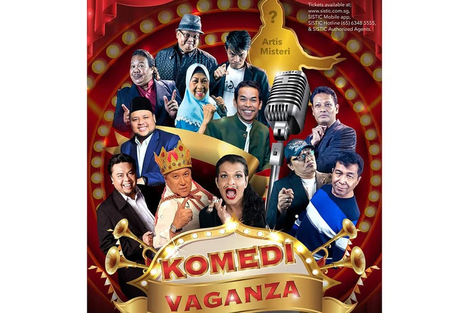 ADA MUTU TAU!: Penyelaras projek, Husin Saaban, berkata pementasan 'Komedi Vaganza' pada 30 November ini nanti turut memberi penekanan kepada lawak jenaka bermutu yang menyentuh kehidupan harian. - Foto JAMIYAH