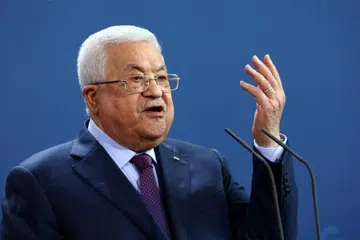 TEGASKAN PENDIRIAN: Presiden Pihak Berkuasa Palestin, Encik Mahmoud Abbas, dipetik sebagai berkata bahawa tindakan dan dasar kumpulan Hamas tidak mewakili rakyat Palestin