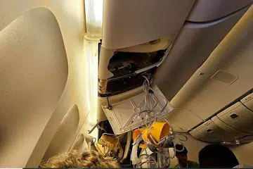 insiden pesawat SQ321, Singapore Airlines, gelora udara