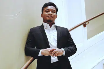 PENGALAMAN BELAJAR DI LUAR NEGARA: Pelajar sekolah Syariah, Universiti Jordan, Encik Muhammad Haris Affandi yang memulakan pendidikan di Jordan hanya dapat belajar di negara itu lebih kurang setahun lalu kerana terpaksa pulang ke Singapura pada 2020 apabila pandemik Covid-19 menyebar di seluruh dunia. - Foto BM oleh HARITH MUSTAFFA