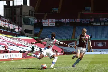 DAPAT MESEJ RASIS DARIPADA BUDAK: Zaha menerima mesej perkauman daripada seorang budak lelaki berusia 12 tahun menjelang perlawanan menentang Aston Villa Ahad lalu. - Foto AFP