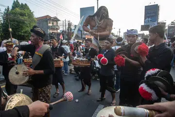 Ogoh-ogoh, Festival Saparan Bekakak