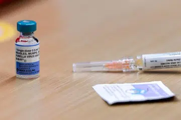 kesihatan, S’pura, tingkat pemantauan, sakit campak