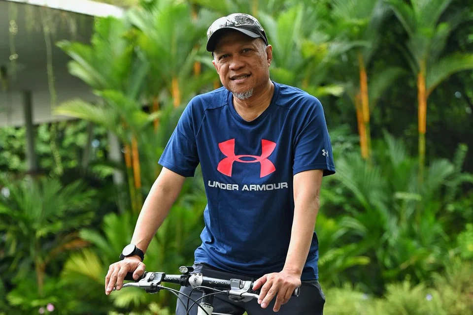 Encik Abdul Hasim Abdul Hamid, 57 tahun, merupakan antara 900 anggota jemaah Singapura yang bakal menunaikan haji pada 2024.