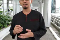 Ustaz Muhd Afdal Abdul Hamid. - Foto SUHAIMI MOHSEN