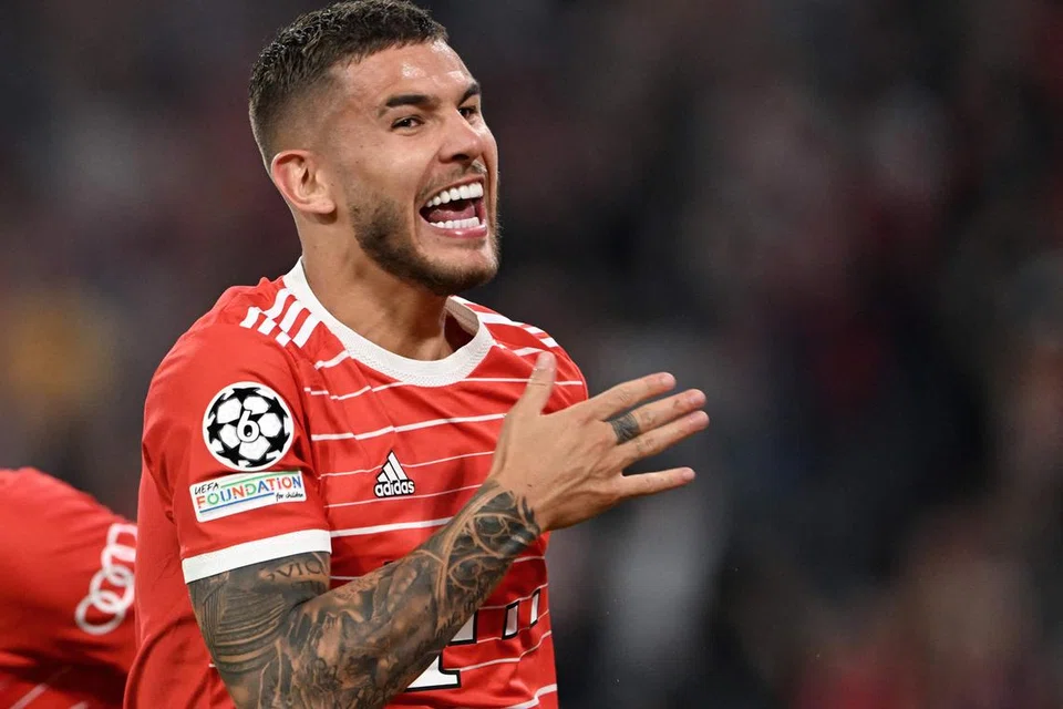 PINDAH KE PSG: Pemain pertahanan Perancis, Lucas Hernandez, telah berpindah ke Paris St-Germain daripada Bayern Munich setelah menandatangani kontrak lima tahun dalam perjanjian bernilai £34 juta.